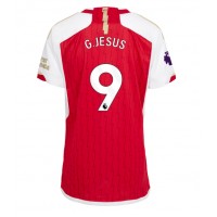 Camiseta Arsenal Gabriel Jesus #9 Primera Equipación para mujer 2023-24 manga corta
